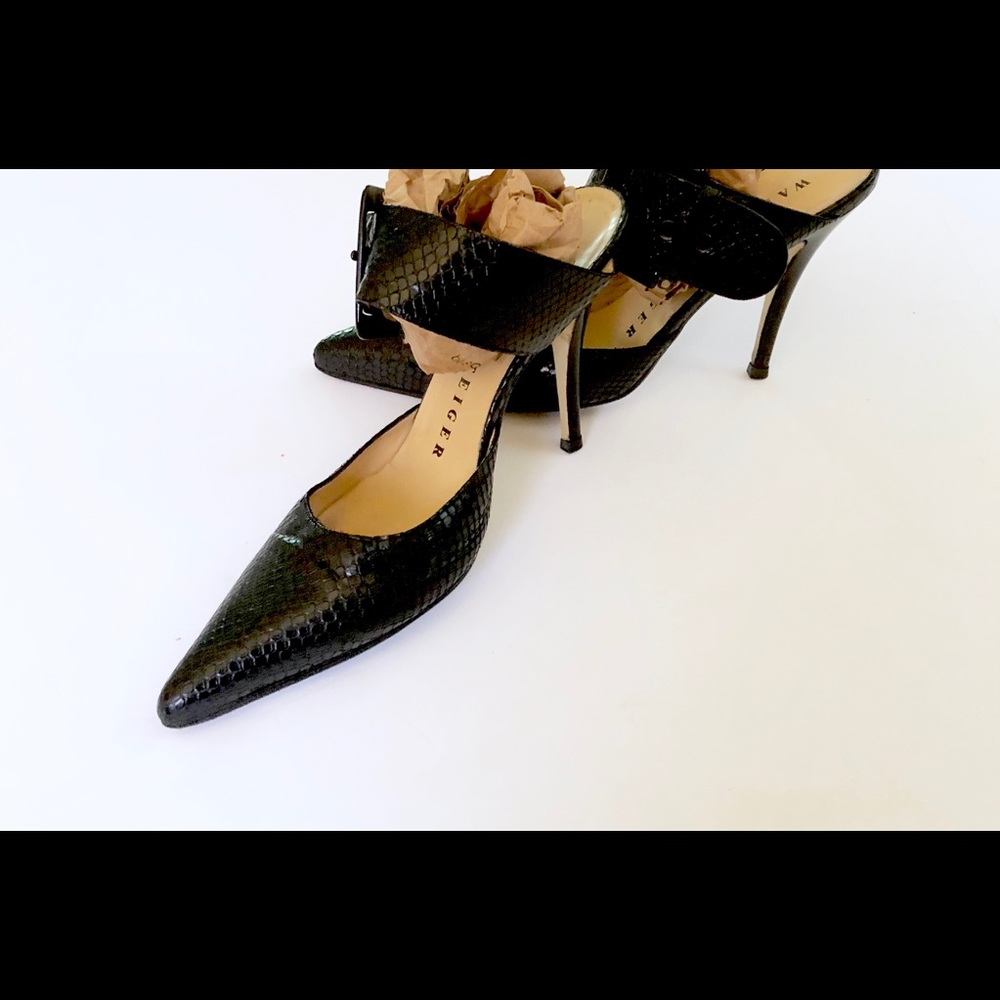 COPY - Iconic”Walter Steiger Aligator Buckled Mul…